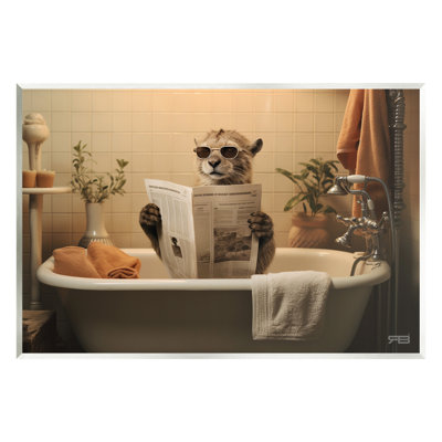 Art mural "Wild Cat in Bathaign" par RB