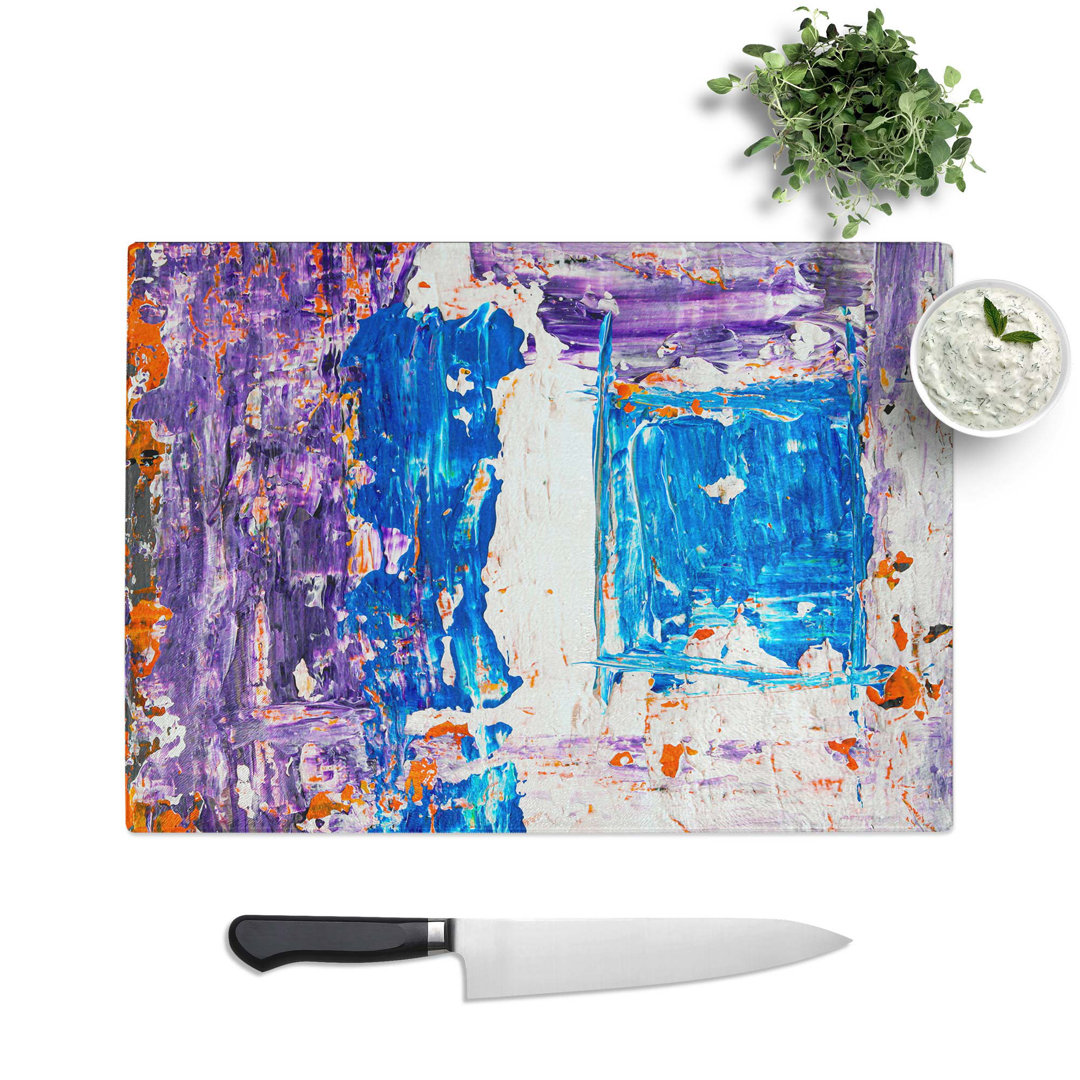 Tempered Glass Art Painting Vol.52 Chopping Board