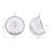 Modholic Hanging Bubble Chair, White Cushions-1100344016