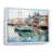 Cadre flottant blanc