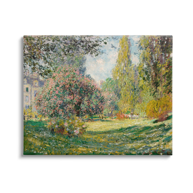 Impressionniste impressionnant sur toile, impressionnant, H 36 po x l 48 po x P 1,5 po