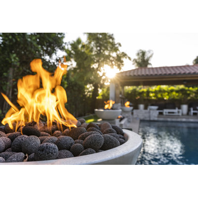 Luna Concrete Smokeless Fire Pit