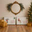 Joyful Deliveries, ensemble de 2 impressions sur toile-463324942-463324939-463324930