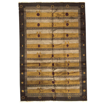 Flatweave Wool Southwestern Area Rug