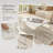 Modern Coffee Table, Square Top with Chrome Plated Frames