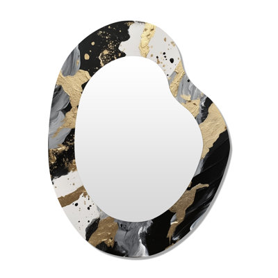 Verlin - Irregular Abstract Assymetrical Modern Unique Wall Mirror