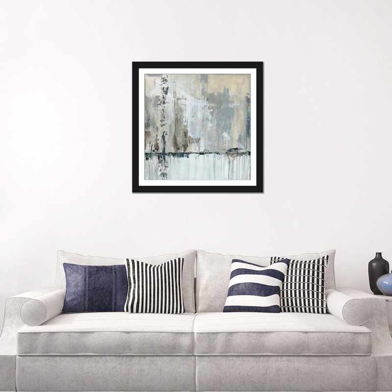 «Midtown Music», reproduction sur toile, Papier d'art encadré noir, H 24 po x l 24 po x P 1 po
