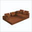 Canapé modulaire en L Boneless-1687375016