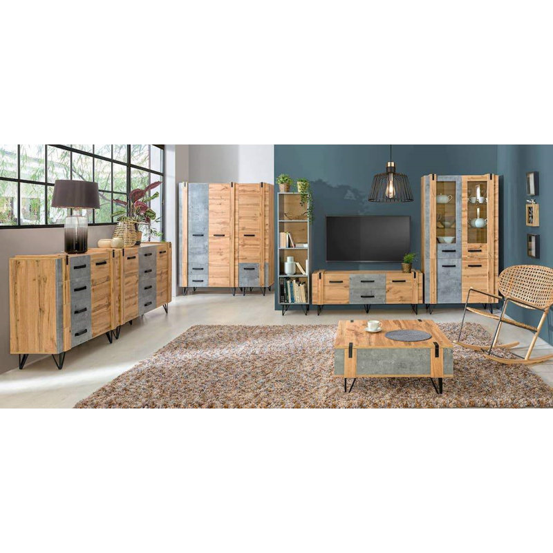 Cason Unfinished TV Stand for TVs up to 60"