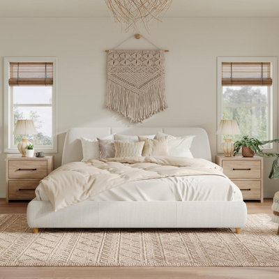Elegant Fabric Bed Frame