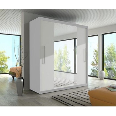 Jamie-Joseph 2 Door Manufactured Wood Wardrobe
