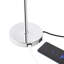 Ensemble de lampes de table chromées 28 "avec USB Fordwich
