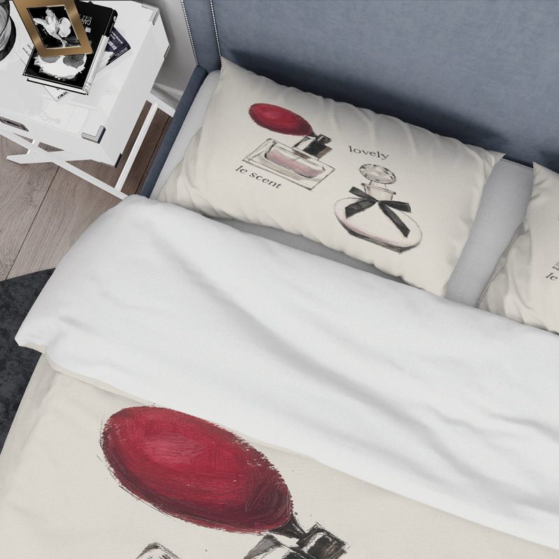 Glam Duvet Cover, Twin Duvet Cover + 1 Sham