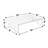 Sorbus Large Clear Display Riser Tray Shelf with Handles-101327175