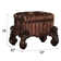 Carvajal Upholstered Vanity Stool with Button Tufted