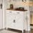Kitchen Storage Cabinet, Farmhouse Buffet Cabinet with Storage, Coffee Bar with Drawers and Doors-664442786