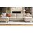 108" W Modern Sectional with Ottoman-2015922788