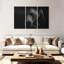 Ours brun monochrome sur toile 3 pièces-566179167
