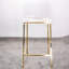 Counter Stool with Metal Frame-1919234724