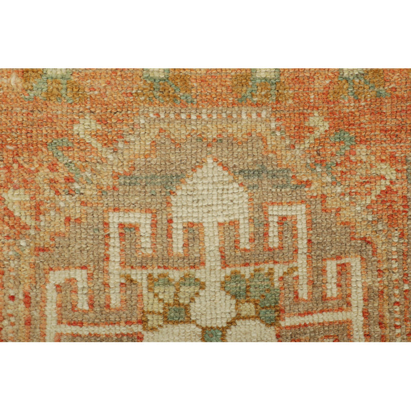 Hand Knotted Wool Area Rug