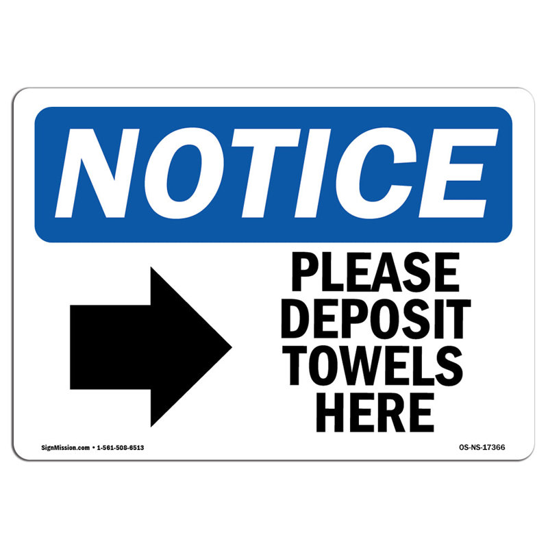 Notice Sign