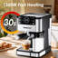 20 Bar Espresso Machine Coffee Maker - Automatic Milk Frother, Touchscreen, Instant Heating