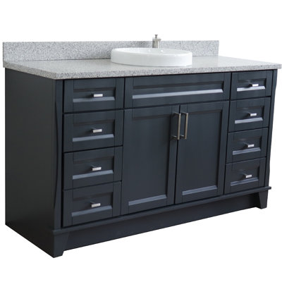 Strattenburg 61'' Single Bathroom Vanity with Top