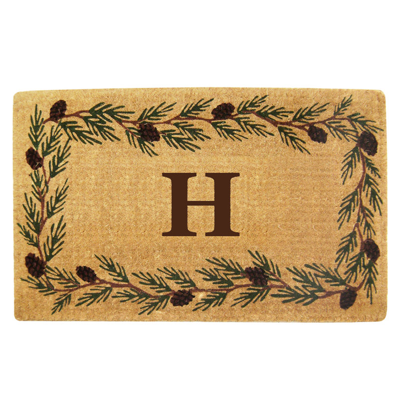Tapis de porte antidérapant pour l'extérieur, H, L 22 po x L 36 po