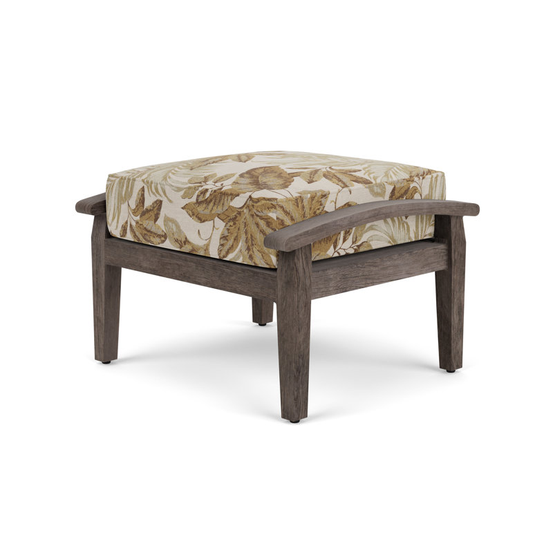 Frontier Outdoor Ottoman, Botanic Willow