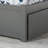 Daurice Solid Wood Platform Bed with Panel Footboard & Storage Drawers-352388110-364139124