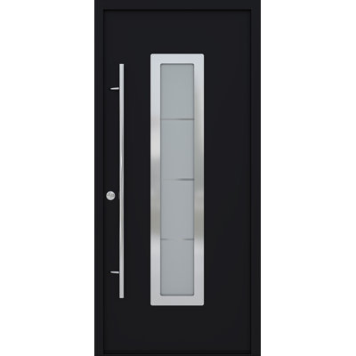 37.4'' x 81.5'' Steel Front Entry Doo...