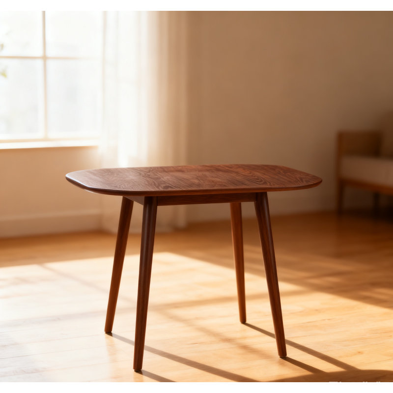 Square Dinning Table(dark Walnut), Dark Walnut