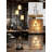 3-Tier Shelf Floor Lamp With Linen Shades, Modern Standing Lamp With Storage Shelves And Foot Switch, Multi-Head Light For Living Room, Bedroom, Office Study