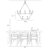 12-Light Oversize 40" 2-tier Wagon Wheel Chandelier