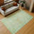 Machine Washable Indoor/Outdoor Chantille ACN2310 Abstract Rug-218797167
