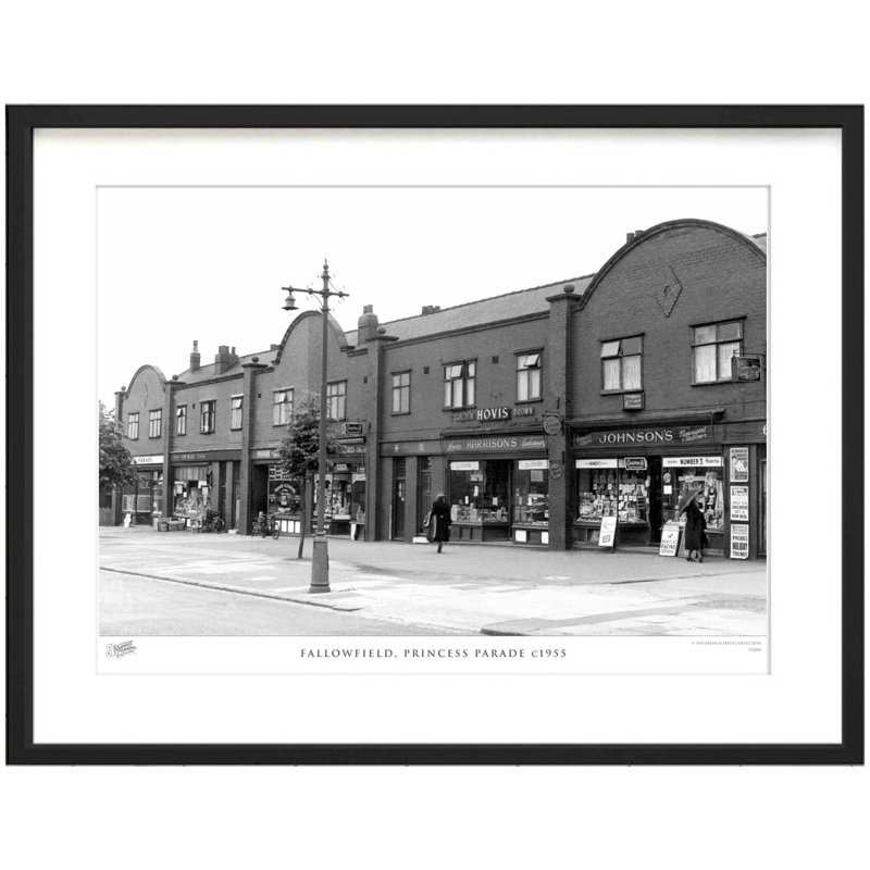 Fallowfield, Princess Parade C1955 by Francis Frith - Single Picture Frame Print, 40cm H x 50cm W x 2.3cm D