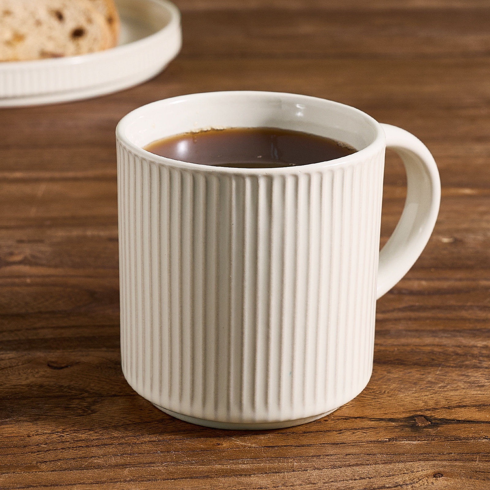 Cinnamon Brown Ceramic Mug, Oat
