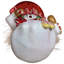 Collection de casse-noisettes en bois Kurt Adler Hollywood, Gingerbread Baker Girl, 10 po