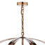6 - Light Copper Sphere Pendant