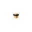 Deltana UFBS138CR003 Square Universal Floor Bumper 1-3/8", Solid Brass in PVD Polished Brass-616168689-616168700