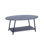 Table basse ovale avec tablette de rangement Gateshead
