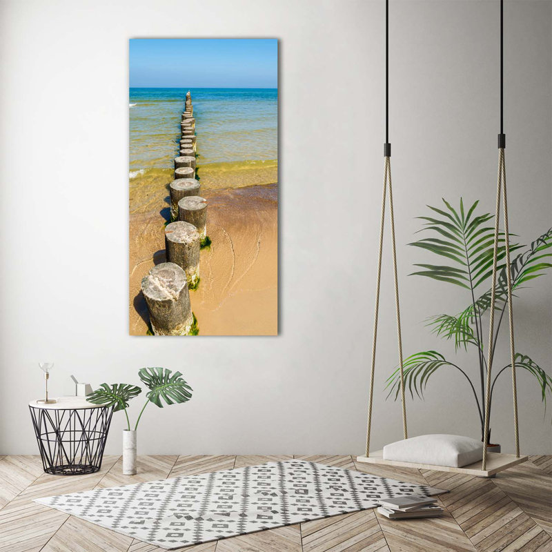 Breakwater - Wrapped Canvas Print