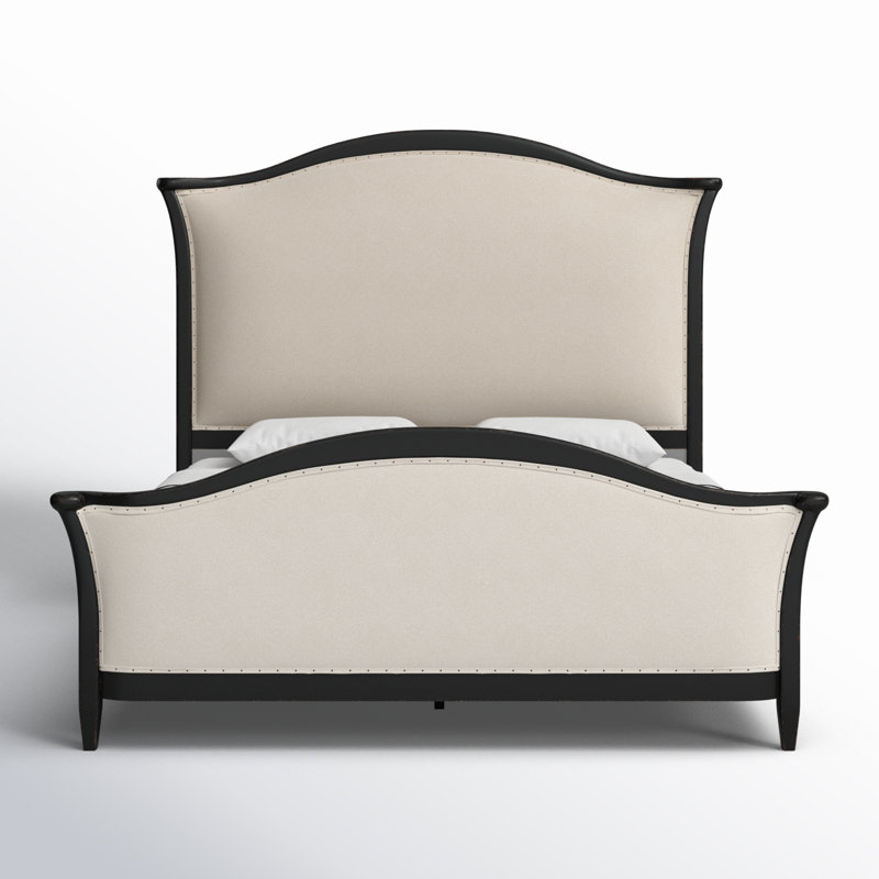 Ciao Bella Upholstered Wingback Bed, King