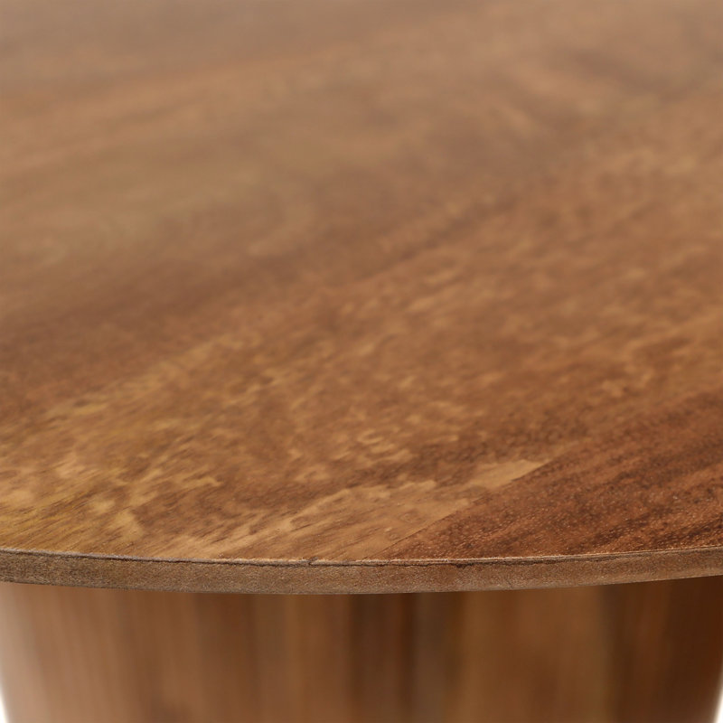 Agustin 47" Wide Mango Wood Dining Table