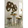Swivel Solid Wood 28'' Bar Stool