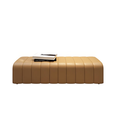 Silda Cowhide Upholstered Storage Bench