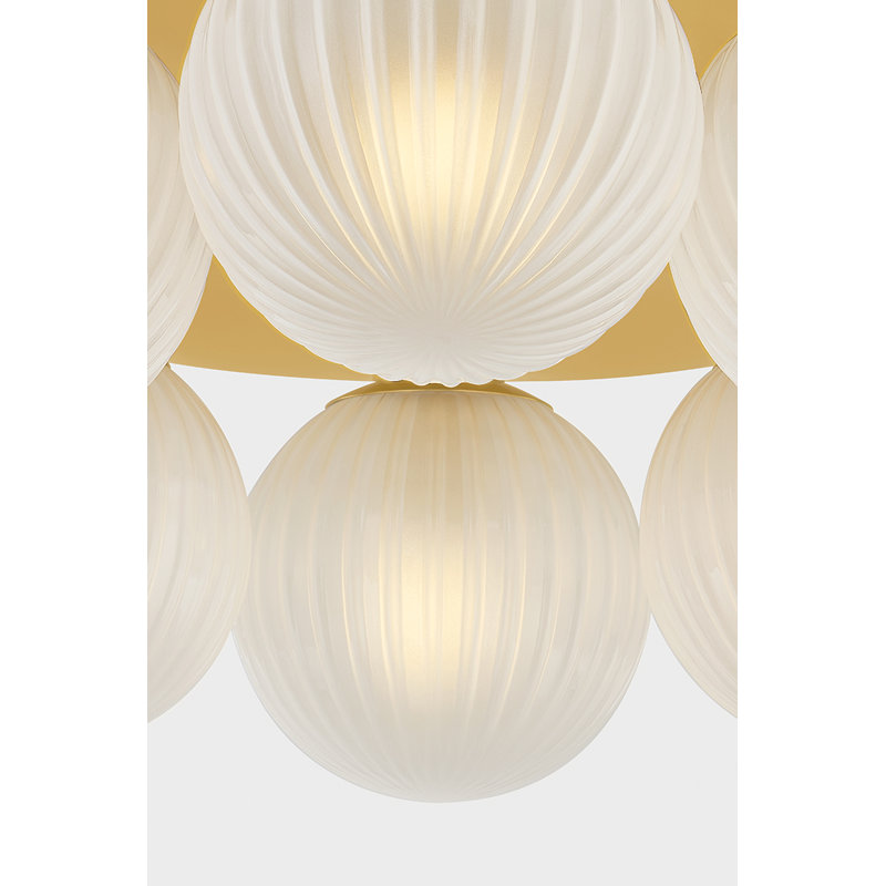 Mav Wall Sconce, 7.25" H x 23.5" W x 23.5" D, 8 Lights