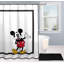 Mickey Mouse shower curtain with a classic icon