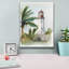 «Tropical Lighthouse 1» par Ethan Harper, art mural sur toile-1983965119