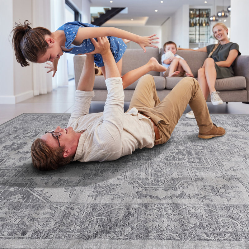 Collection Non-Shedding Living Room Bedroom Dining Home Office Stylish And Stain Resistant Area Rug, Runner 2'2" x 8'